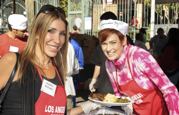 Photo Coverage: Corbin Bleu & More Spend Christmas Eve at the L.A. Mission Image