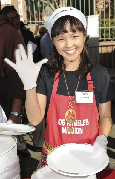Photo Coverage: Corbin Bleu & More Spend Christmas Eve at the L.A. Mission Image