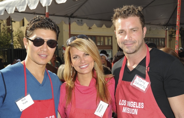 Photo Coverage: Corbin Bleu & More Spend Christmas Eve at the L.A. Mission Image