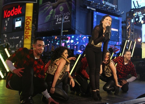 Photo Coverage: HAIR Cast & More Perform at New Year's Eve in NYC! Image