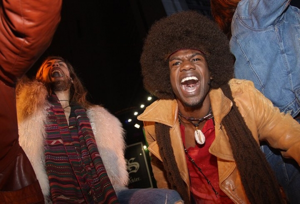 Photo Coverage: HAIR Cast & More Perform at New Year's Eve in NYC! Image