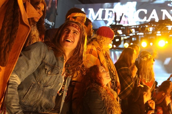 Photo Coverage: HAIR Cast & More Perform at New Year's Eve in NYC! Image