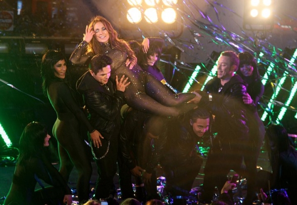Photo Coverage: HAIR Cast & More Perform at New Year's Eve in NYC! Image