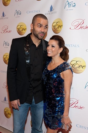  Tony Parker and Eva Longoria Parker  Photo