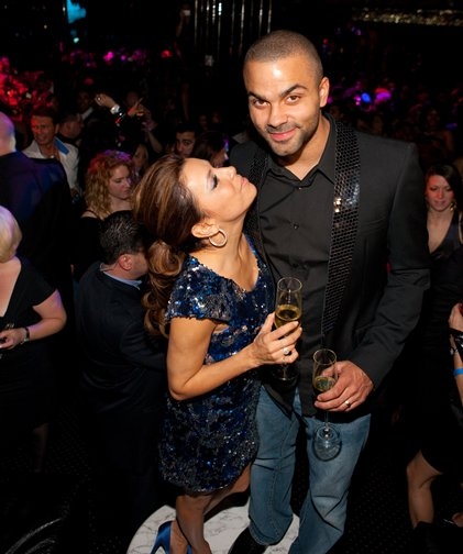 Photo Coverage: Longoria, Lopez & Parker Ring in the New Year at Eve NIghtclub in Las Vegas 