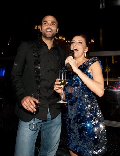 Photo Coverage: Longoria, Lopez & Parker Ring in the New Year at Eve NIghtclub in Las Vegas 