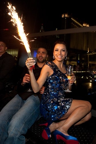 Photo Coverage: Longoria, Lopez & Parker Ring in the New Year at Eve NIghtclub in Las Vegas  Image