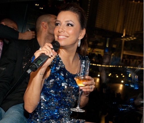 Photo Coverage: Longoria, Lopez & Parker Ring in the New Year at Eve NIghtclub in Las Vegas  Image