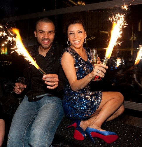 Photo Coverage: Longoria, Lopez & Parker Ring in the New Year at Eve NIghtclub in Las Vegas  Image