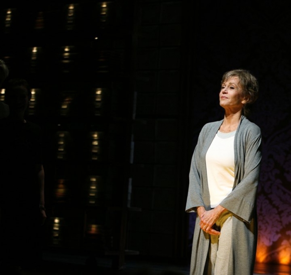 Jane Fonda during the Opening Night performance Curtain Call for 