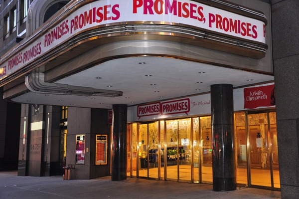 Photo Coverage: PROMISES, PROMISES Marquee Revealed Part 1! Image