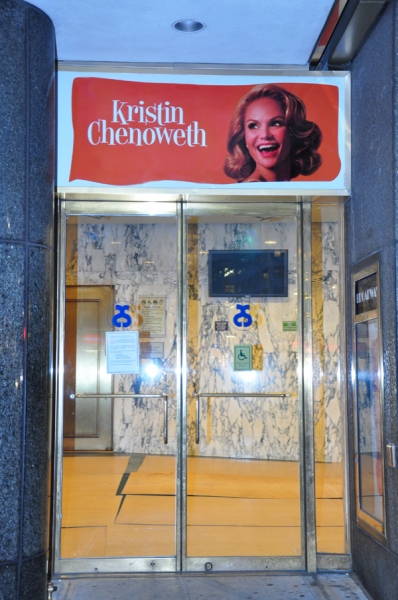 PROMISES, PROMISES Door Frame - Kristin Chenoweth Photo