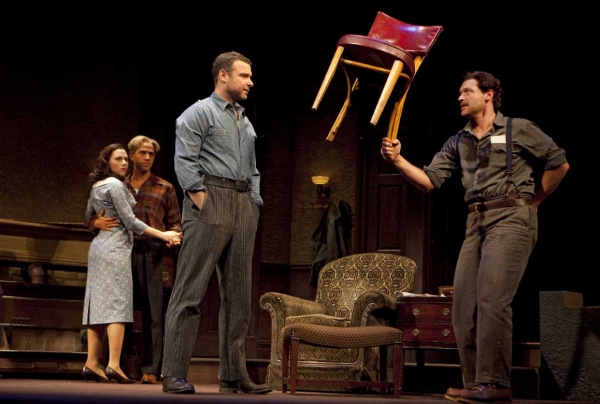 Photo Flash: A VIEW FROM THE BRIDGE on Broadway Now in Previews! Image