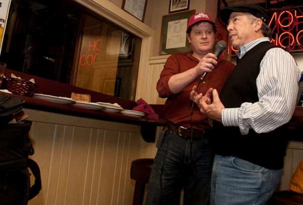 Photo Coverage: MEMPHIS & RAGTIME Casts Enjoy Happy Hour at Virgils Image