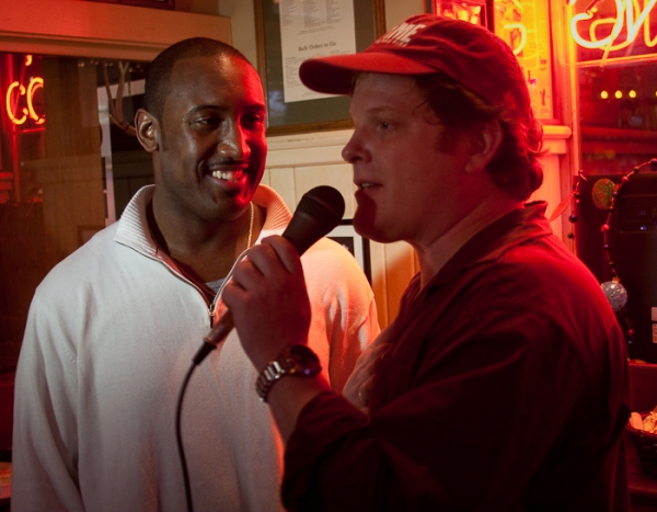 Photo Coverage: MEMPHIS & RAGTIME Casts Enjoy Happy Hour at Virgils Image