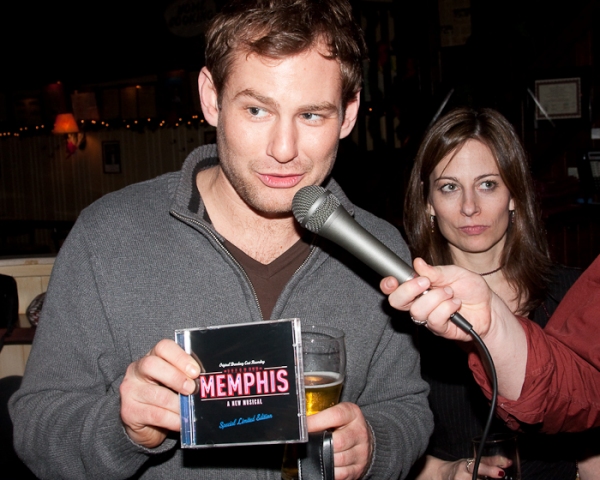 Photo Coverage: MEMPHIS & RAGTIME Casts Enjoy Happy Hour at Virgils Image