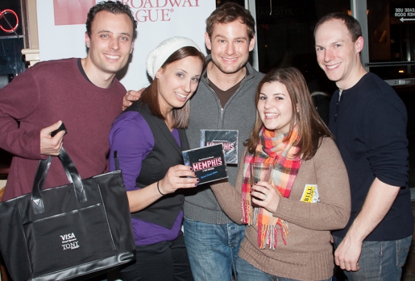 Photo Coverage: MEMPHIS & RAGTIME Casts Enjoy Happy Hour at Virgils Image