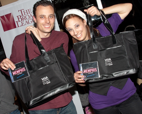 Photo Coverage: MEMPHIS & RAGTIME Casts Enjoy Happy Hour at Virgils Image