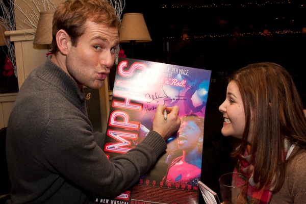 Photo Coverage: MEMPHIS & RAGTIME Casts Enjoy Happy Hour at Virgils Image