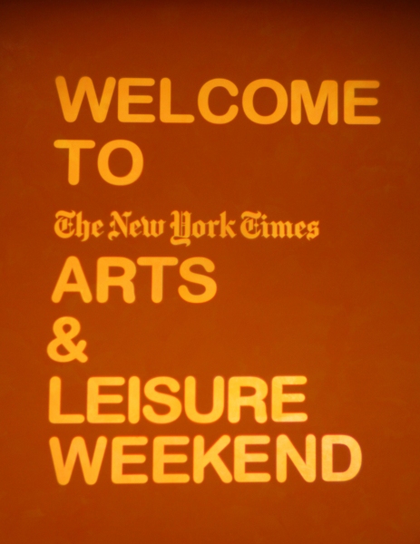 Photo Coverage: Fallon & Cash Kick off NYT Arts & Leisure Weekend 