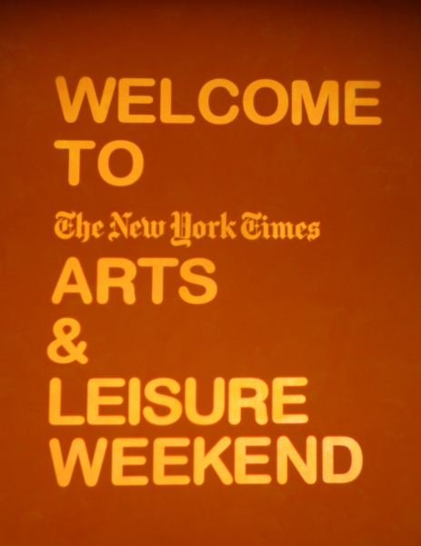 Photo Coverage: Fallon & Cash Kick off NYT Arts & Leisure Weekend Image