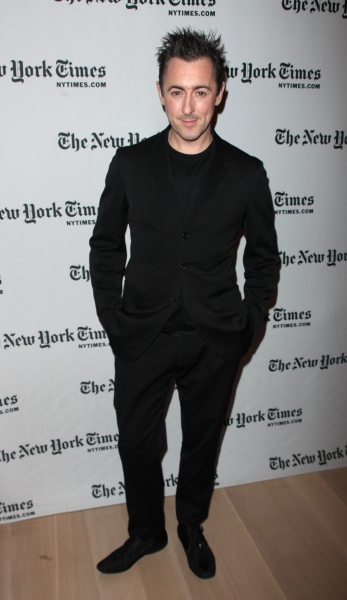Photo Coverage: Alan Cumming & Natalie Portman at The NY Times Arts & Leisure Weekend 