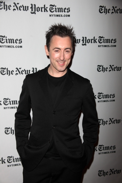 Photo Coverage: Alan Cumming & Natalie Portman at The NY Times Arts & Leisure Weekend 