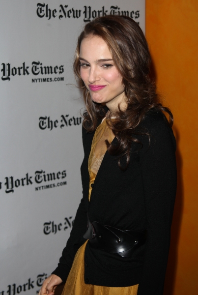 Photo Coverage: Alan Cumming & Natalie Portman at The NY Times Arts & Leisure Weekend Image