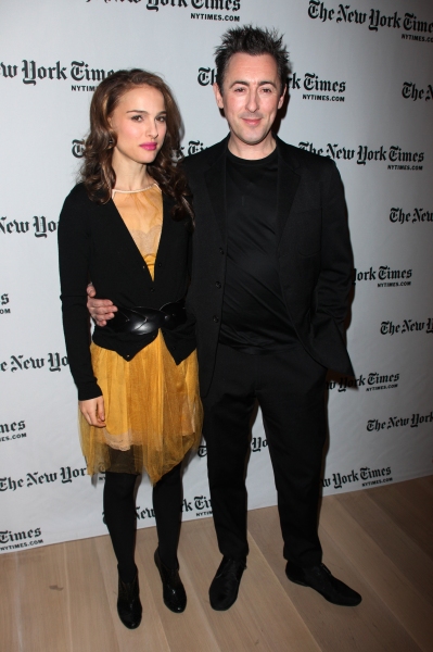 Photo Coverage: Alan Cumming & Natalie Portman at The NY Times Arts & Leisure Weekend Image