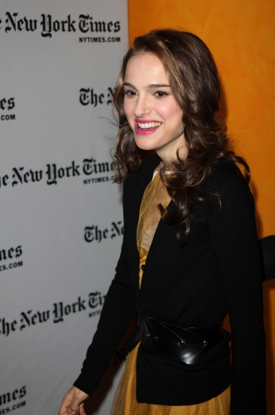 Photo Coverage: Alan Cumming & Natalie Portman at The NY Times Arts & Leisure Weekend Image