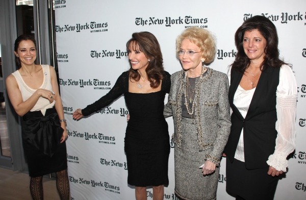 Rebecca Budig, Susan Lucci, Agnes Nixon and Julie Hanan Carruthers
 Photo
