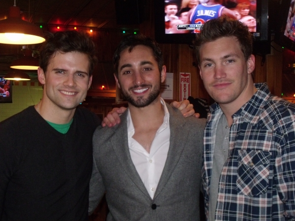 Kyle Dean Massey, Eric Schneider and Landon Beard Photo