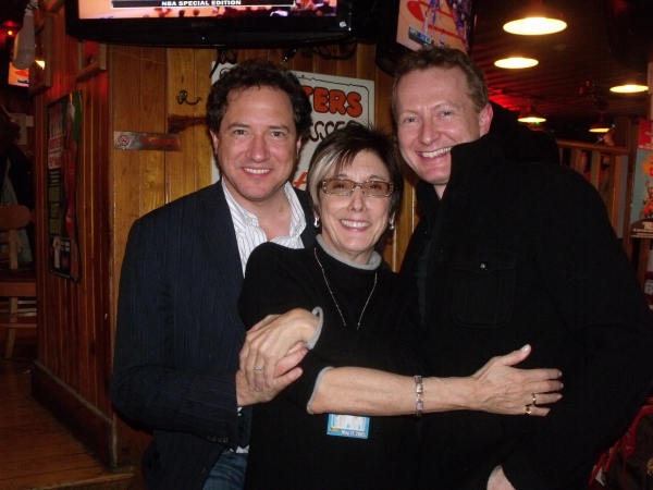 Kevin McCollum, Robyn Goodman and Bob Martin Photo