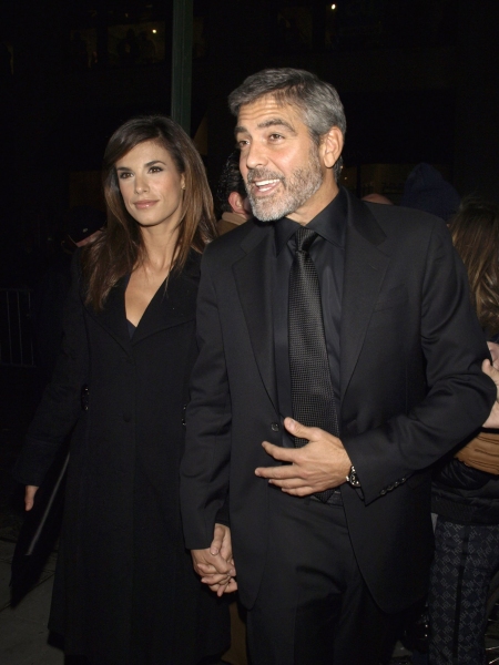 George Clooney and girlfriend Elisabetta Canalis  Photo