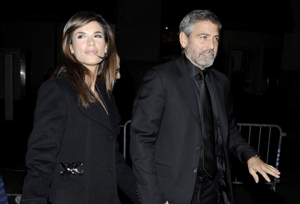 George Clooney and Elisabetta Canalis  Photo