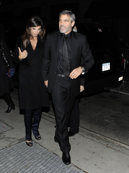 George Clooney and Elisabetta Canalis  Photo