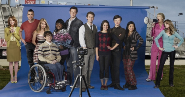 Mark Salling, Dianna Agron, Kevin McHale, Amber Riley, Cory Monteith, Matthew Morriso Photo