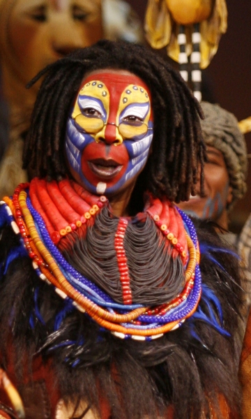 Photo Coverage: Whoopi Goldberg's Joins THE LION KING for a Night Image
