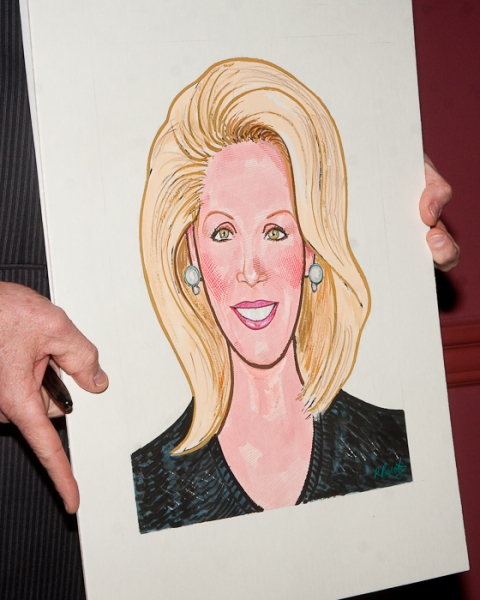Photo Coverage: Daryl Roth Joins Sardi's Wall Image