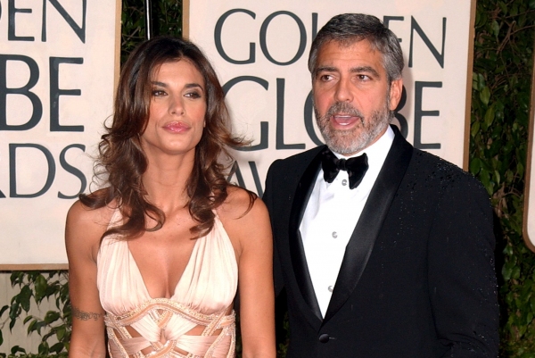  George Clooney and Elisabetta Canalis Photo