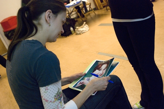Photo Coverage: Sutton Foster at The Broadway Workshop Image