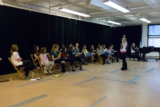 Photo Coverage: Sutton Foster at The Broadway Workshop 