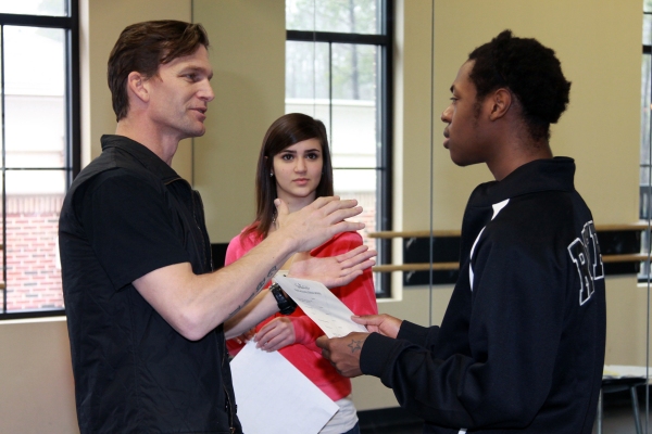 Jarrod Emick working with BDF Atlanta students
 Photo