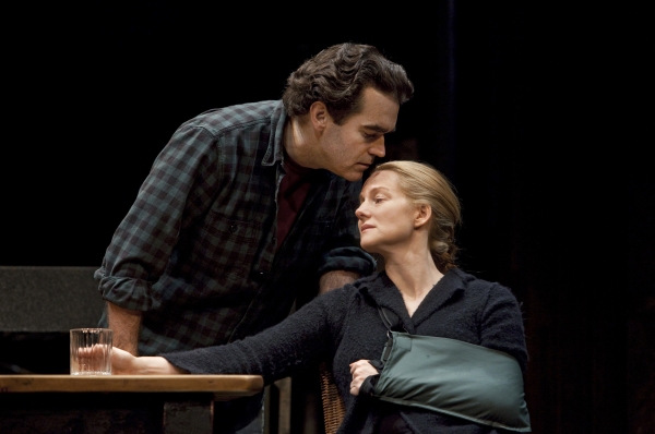 Brian D'Arcy James as 'James' and Laura Linney as 'Sarah' Photo