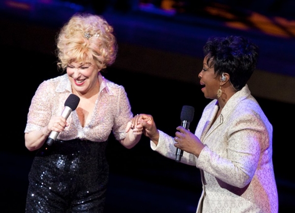 Bette Midler and Surprise Guest Gladys Knight Photo