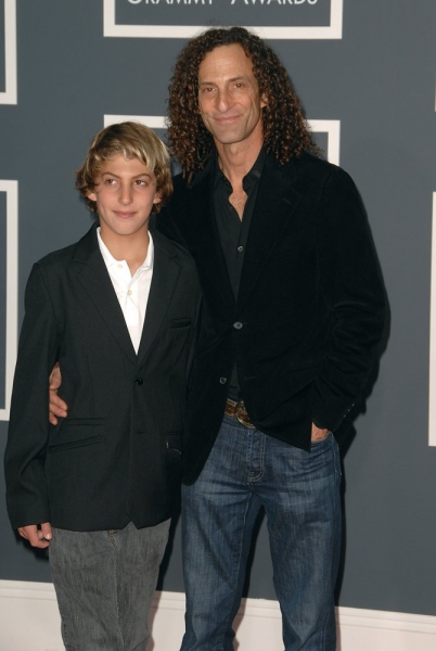Kenny G and son Photo