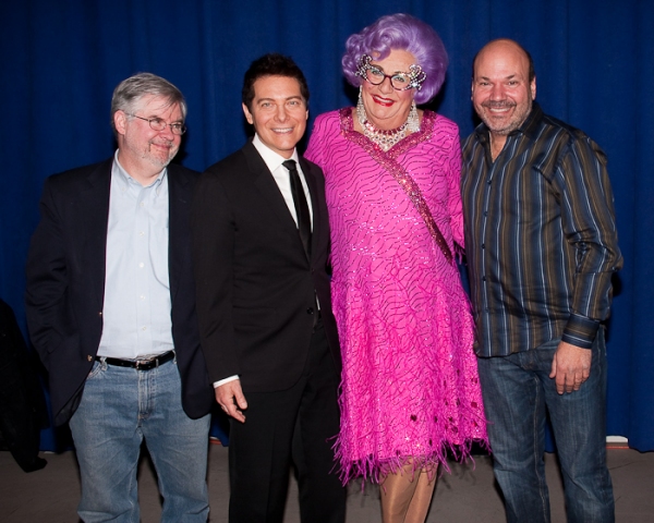 Photo Coverage: ALL ABOUT ME's Dame Edna & Michael Feinstein Meet the Press! Image
