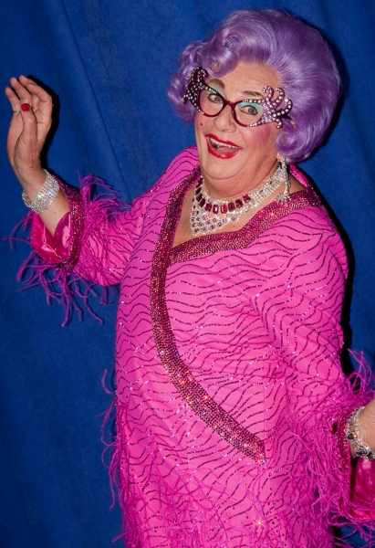 Photo Coverage: ALL ABOUT ME's Dame Edna & Michael Feinstein Meet the Press! Image