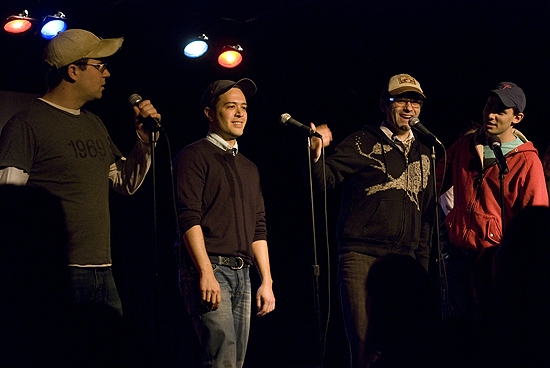 Joe Iconis, Benji Pasek, Adam Gwon, Brain Lowdermilk Photo