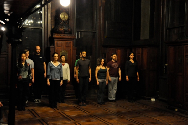 Photo Flash: In Rehearsal with WeildWorks' FETES DE LA NUIT; Opens 2/8 at Ohio Theatre Image